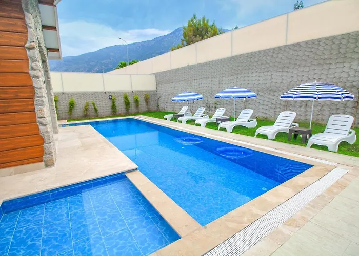Patara Fiesta 3+1 Villa, Oezel Havuzlu, Vila Fethiye